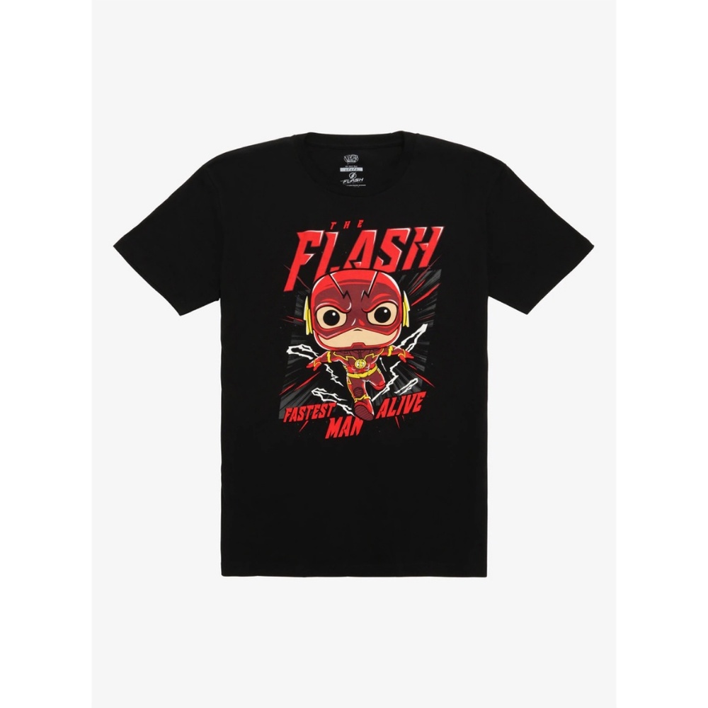 Funko DC Comics the Flash t shirt and vinyl figure - Picture 3 of 11